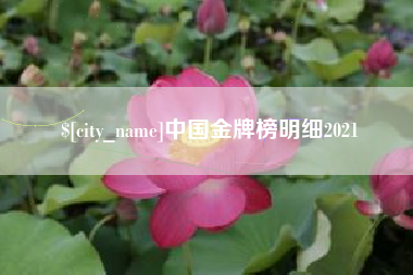 台山中国金牌榜明细2021