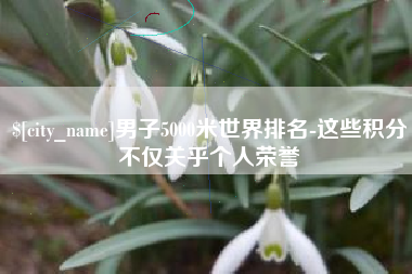 台山男子5000米世界排名-这些积分不仅关乎个人荣誉