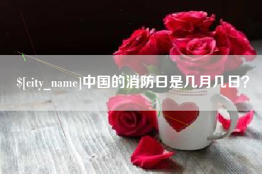 台山中国的消防日是几月几日？