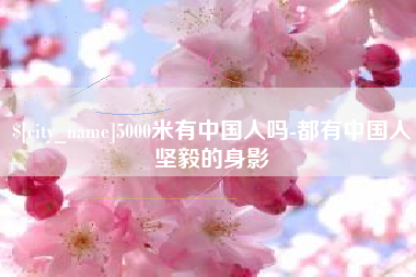 台山5000米有中国人吗-都有中国人坚毅的身影
