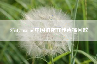 台山中国消防在线直播回放