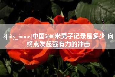 台山中国5000米男子记录是多少-向终点发起强有力的冲击