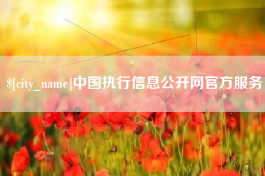 台山中国执行信息公开网官方服务