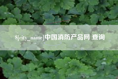 台山中国消防产品网 查询