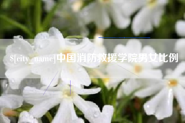 台山中国消防救援学院男女比例