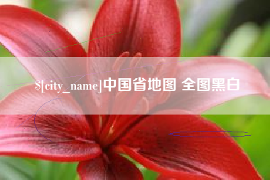 台山中国省地图 全图黑白