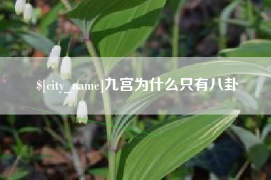 台山九宫为什么只有八卦