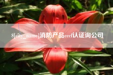台山消防产品cccf认证询公司