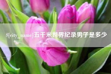 台山五千米世界纪录男子是多少
