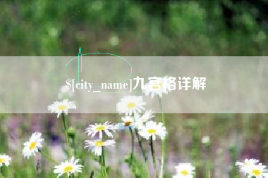 台山九宫格详解