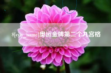 台山奥运金牌第二个九宫格